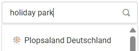 Search example